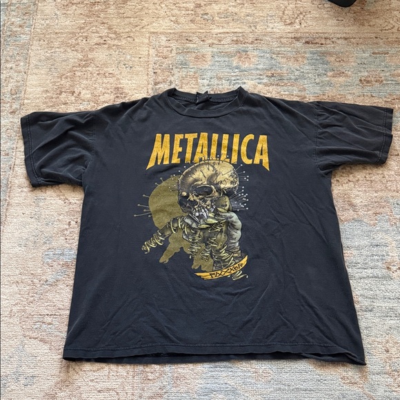Vintage Metallica Fixxxer Graphic Pushead T-Shirt
